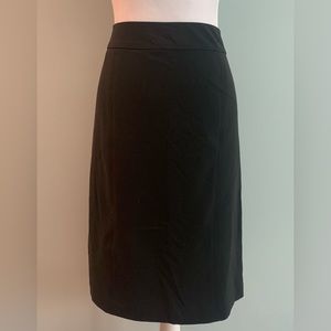 Black pencil skirt